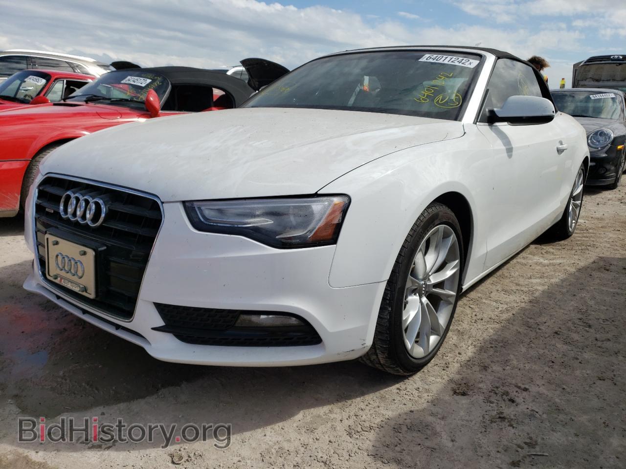 2013 AUDI A5 - VIN: WAUCFAFH4DN003293 - Фото 2