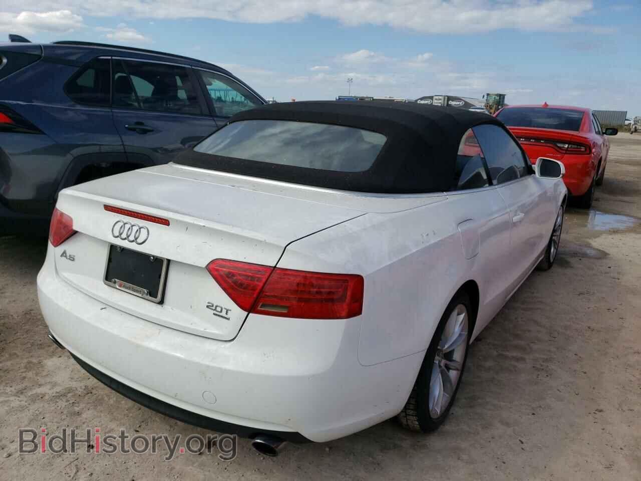 2013 AUDI A5 - VIN: WAUCFAFH4DN003293 - Фото 4