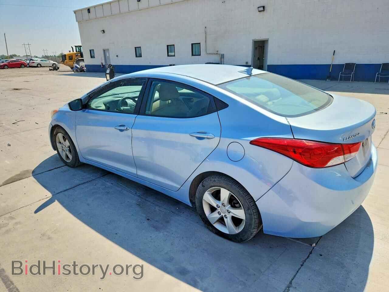 2012 HYUNDAI ELANTRA - VIN: KMHDH4AE2CU304502 - Фото 2