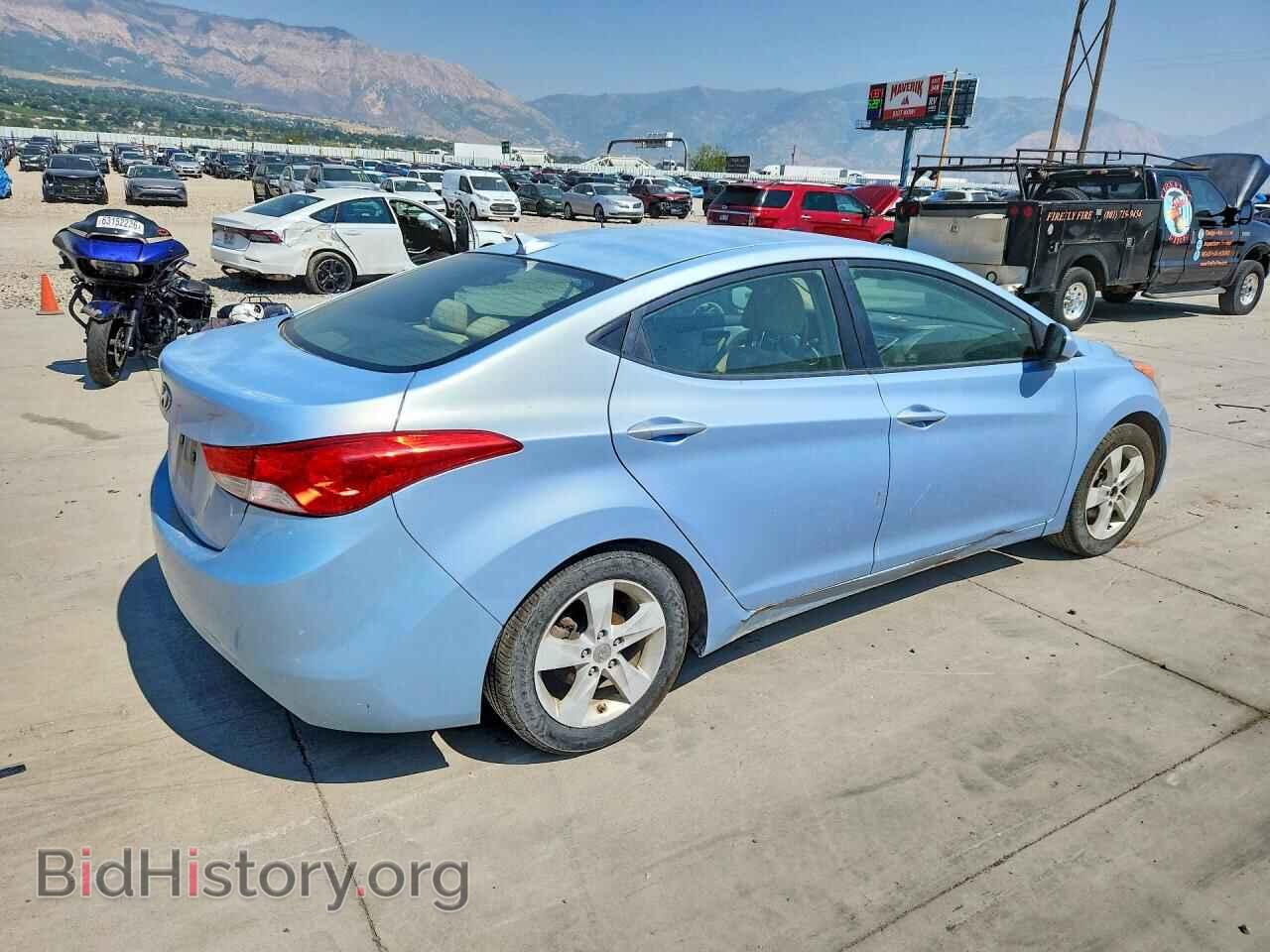 2012 HYUNDAI ELANTRA - VIN: KMHDH4AE2CU304502 - Фото 3