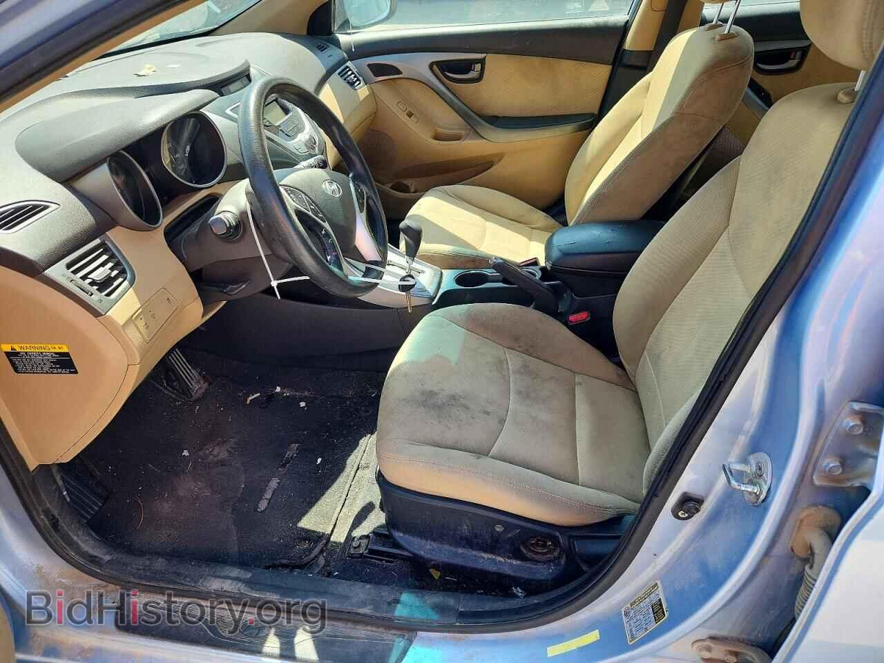 2012 HYUNDAI ELANTRA - VIN: KMHDH4AE2CU304502 - Фото 7