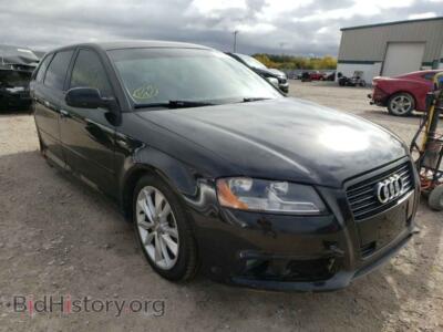 2012 Audi A3 A3 Premium, черный — VIN WAUBJAFM4CA004344, Copart