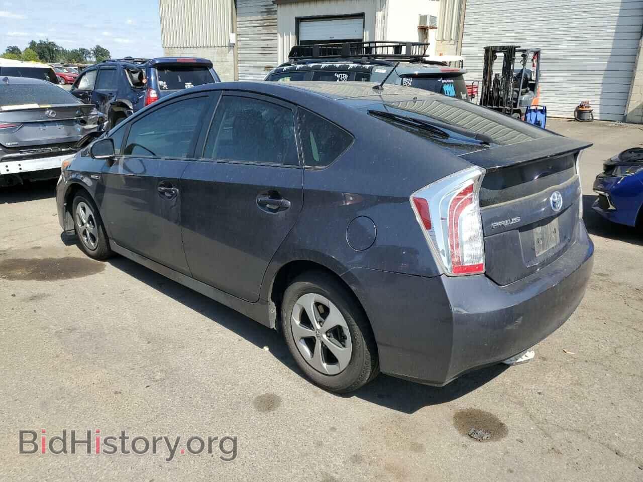 2014 TOYOTA PRIUS - VIN: JTDKN3DU8E0372170 - Фото 2