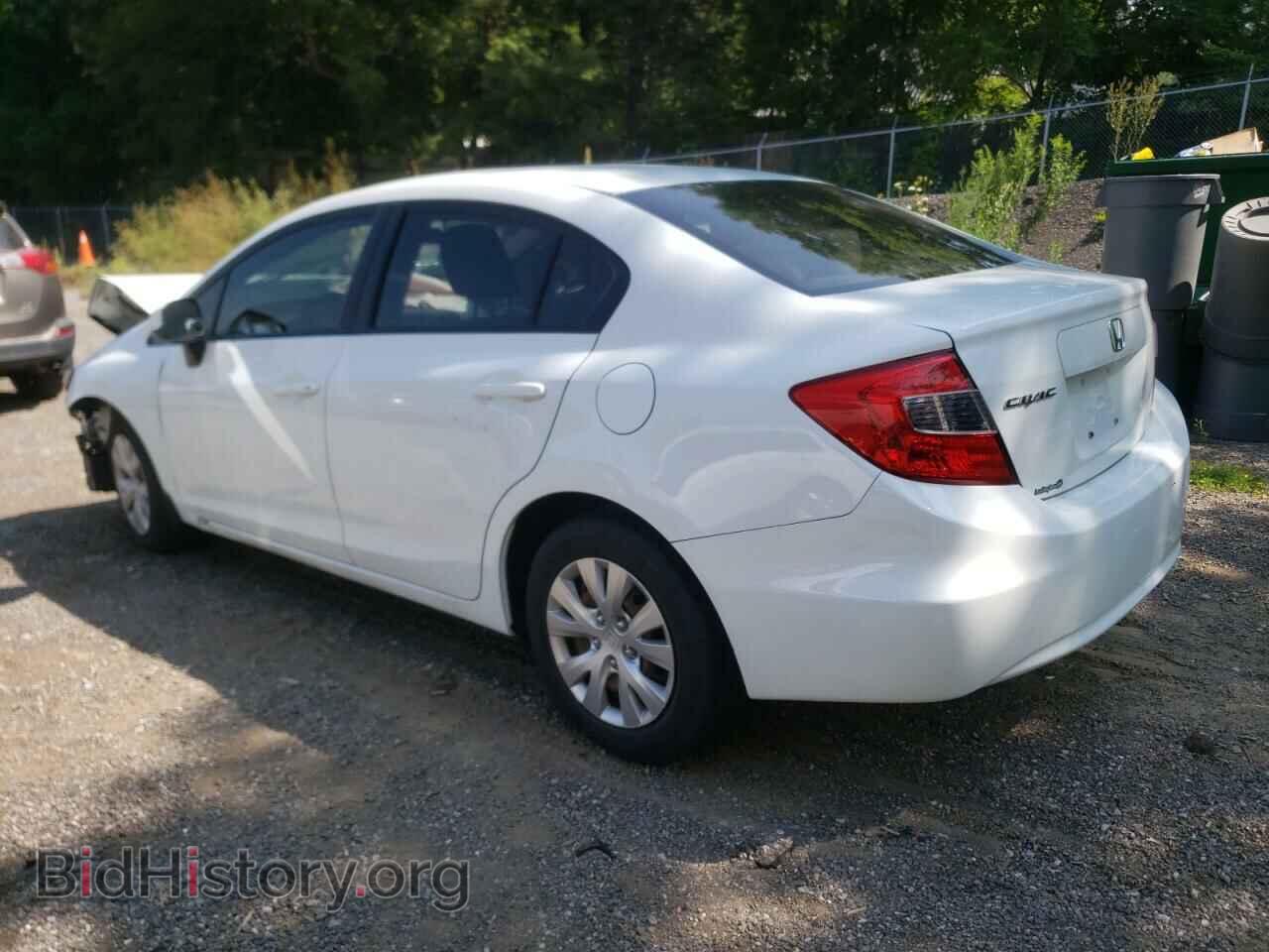 2012 HONDA CIVIC - VIN: 2HGFB2F45CH104429 - Фото 2