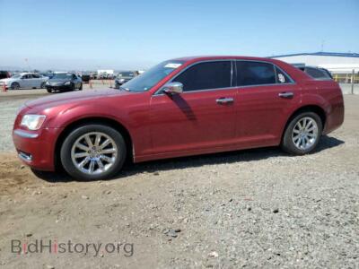 2012 Chrysler 300 Limited, burgundy — VIN 2C3CCACG8CH308671, Copart