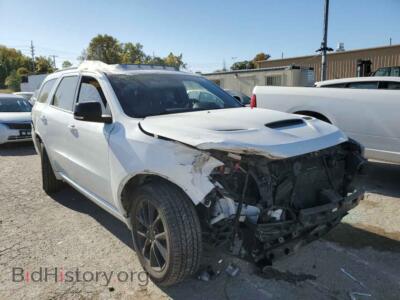 2018 Dodge DURANGO, white — VIN 1C4RDJDG7JC255351, Copart