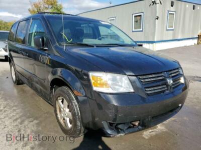 2010 Dodge CARAVAN Grand Cara, черный — VIN 2D4RN4DE6AR223465, Copart