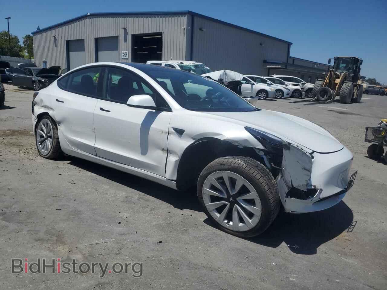 2022 TESLA MODEL 3 - VIN: 5YJ3E1EB7NF246714 - Фото 4