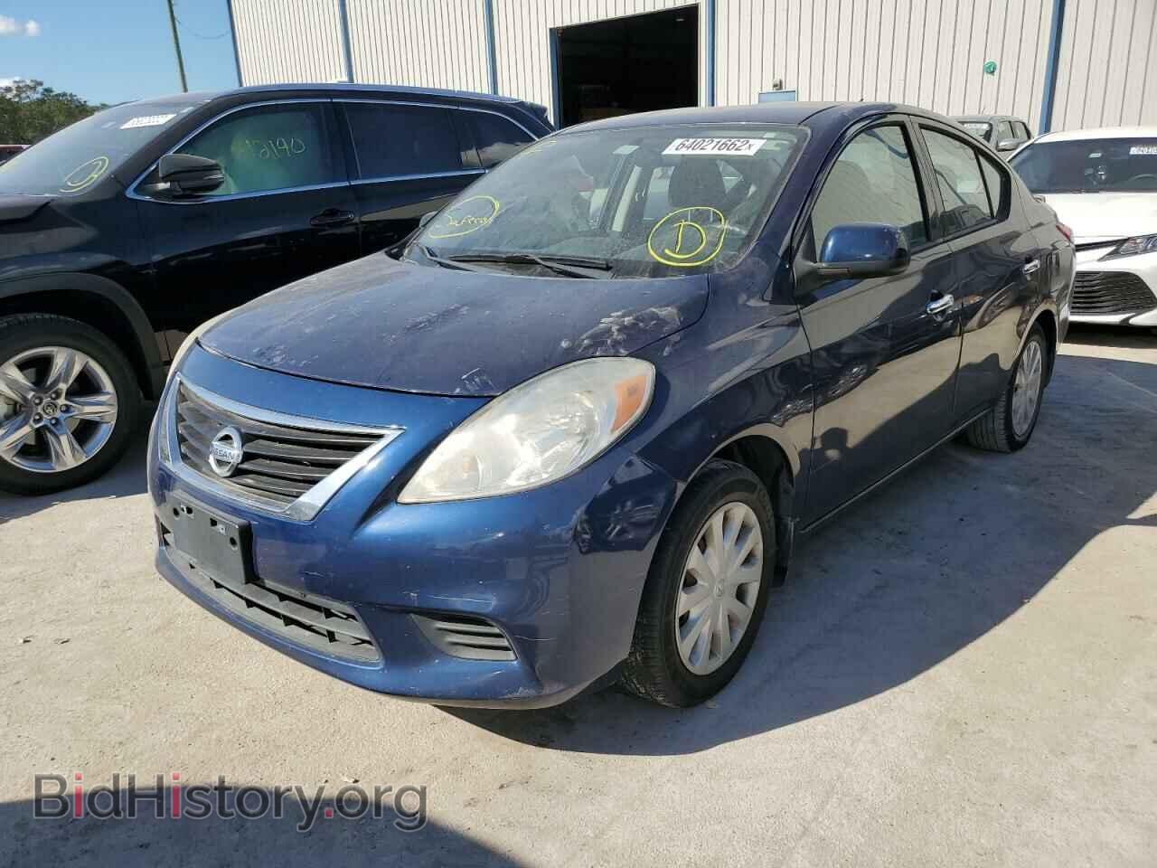 2014 NISSAN VERSA - VIN: 3N1CN7AP4EL844879 - Фото 2