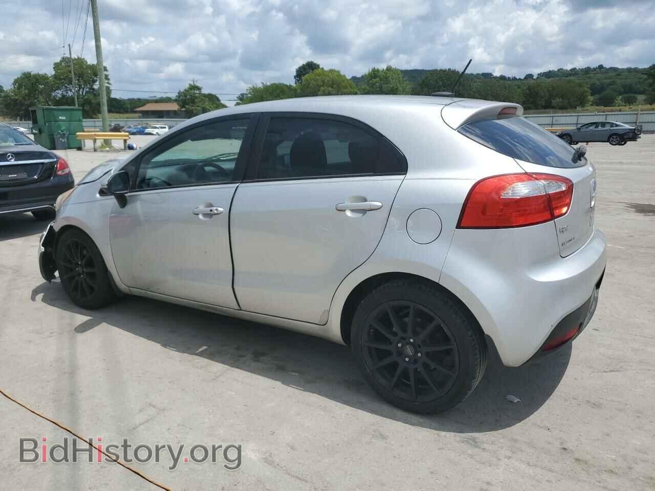 2012 KIA RIO - VIN: KNADN5A30C6027366 - Фото 2