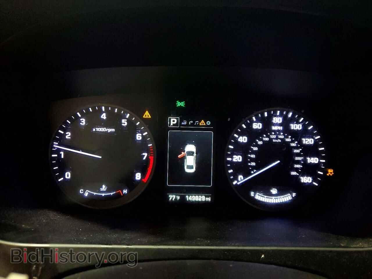 2016 HYUNDAI SONATA - VIN: 5NPE34AF7GH427647 - Фото 9