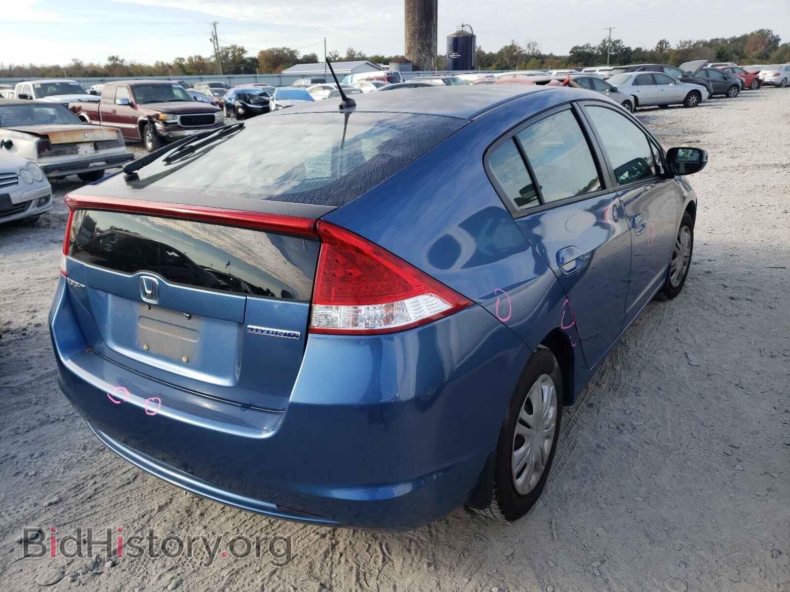 2010 HONDA INSIGHT - VIN: JHMZE2H50AS034805 - Фото 4