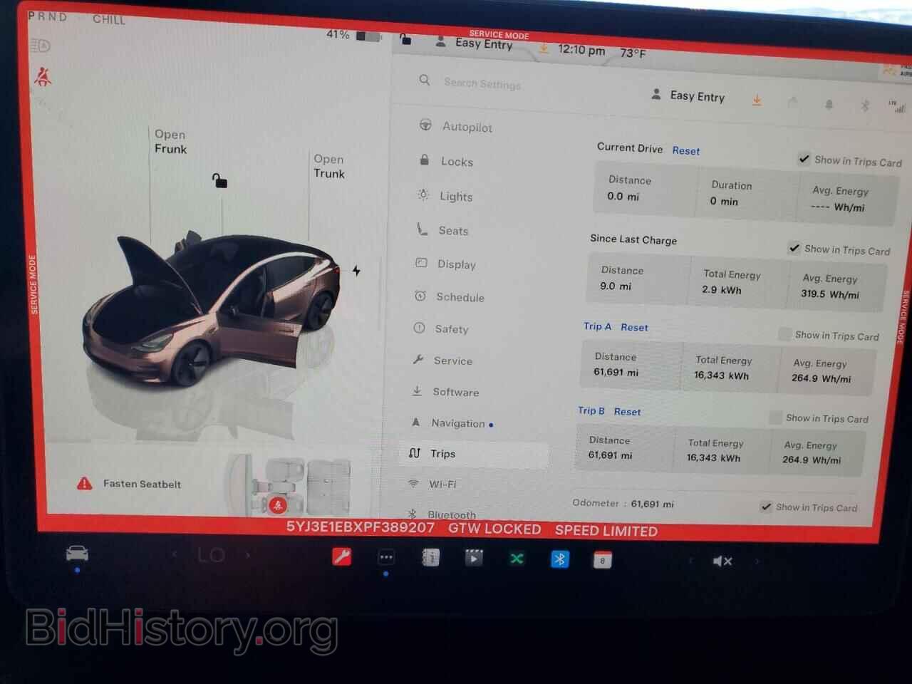 2023 TESLA MODEL 3 - VIN: 5YJ3E1EBXPF389207 - Фото 9