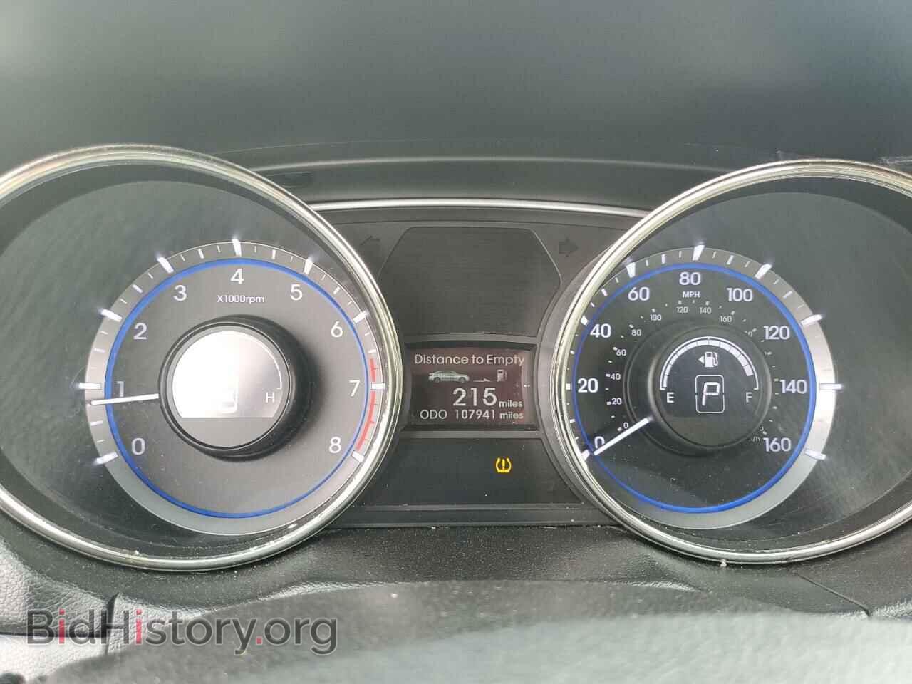 2012 HYUNDAI SONATA - VIN: 5NPEC4AC6CH353007 - Фото 9