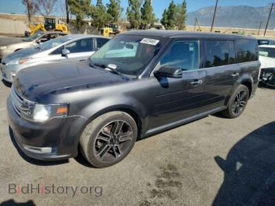 2015 Ford FLEX SEL, серый — VIN 2FMGK5C86FBA07206, Copart