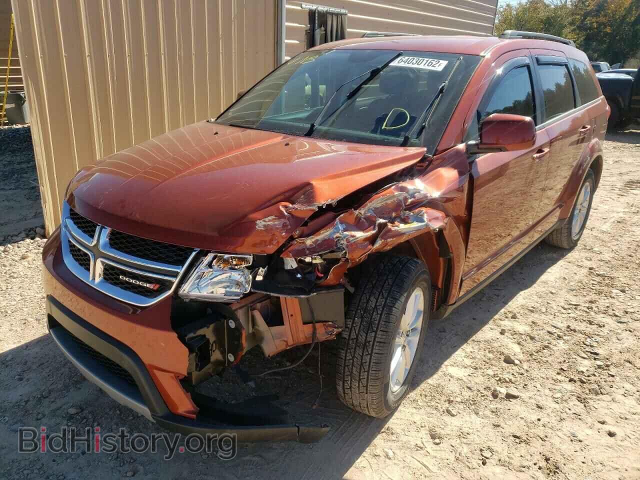 2014 DODGE JOURNEY - VIN: 3C4PDCBB0ET308525 - Фото 2