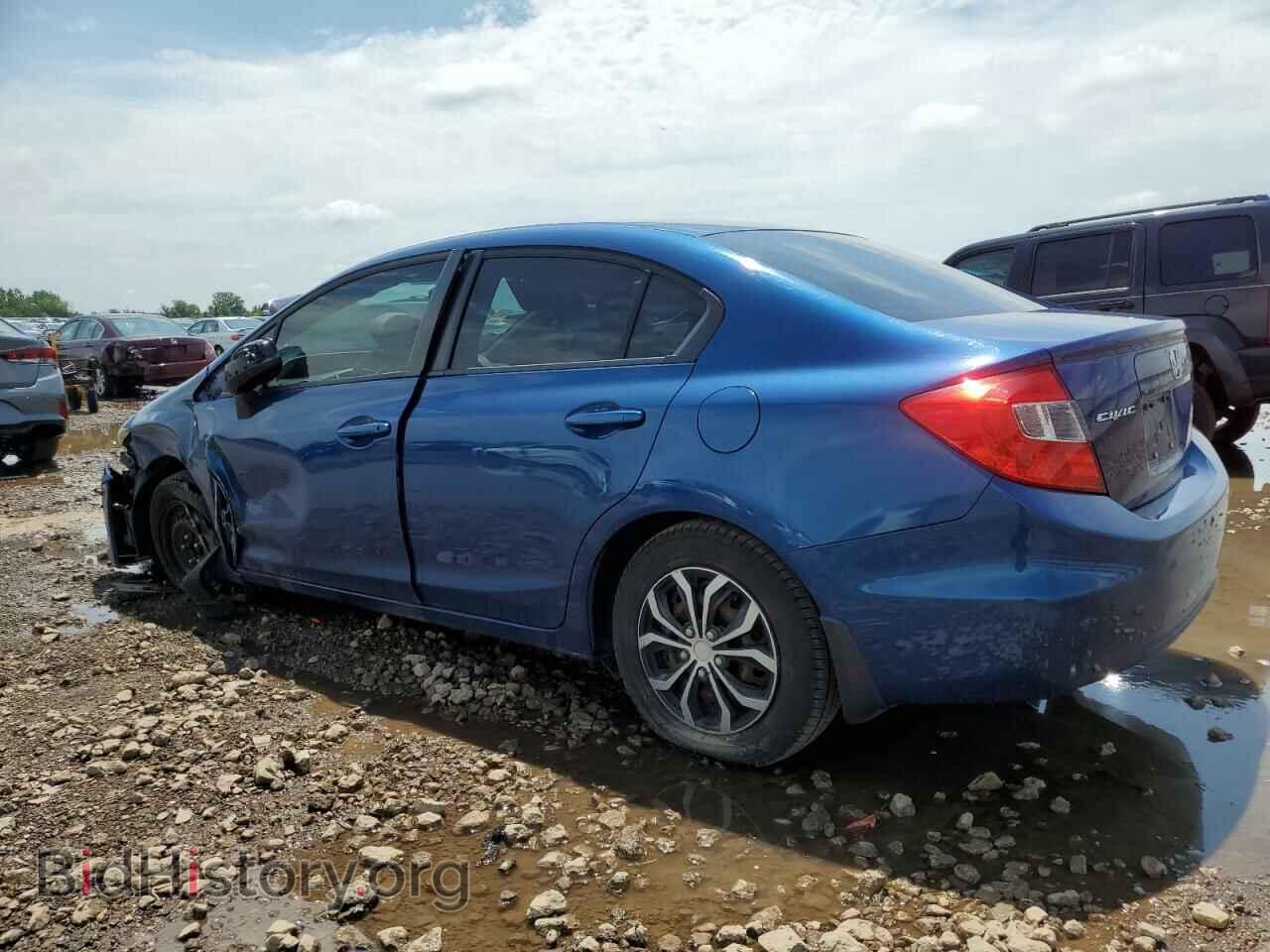 2012 HONDA CIVIC - VIN: 2HGFB2F57CH502346 - Фото 2