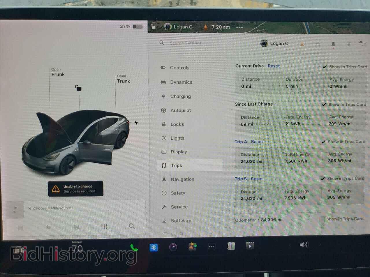 2020 TESLA MODEL 3 - VIN: 5YJ3E1EA8LF705074 - Фото 9