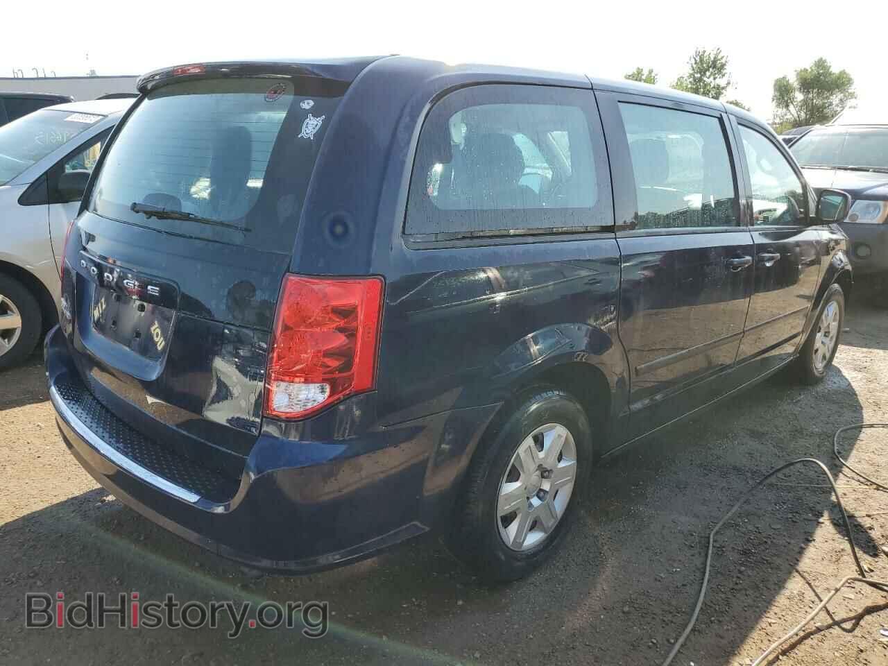 2013 DODGE CARAVAN - VIN: 2C4RDGBG3DR644344 - Фото 3