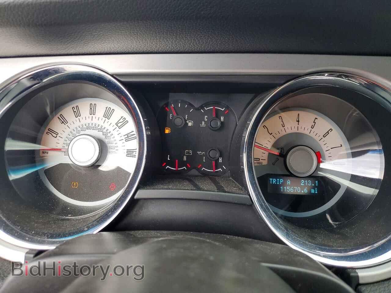 2012 FORD MUSTANG - VIN: 1ZVBP8CF9C5265930 - Photo 9