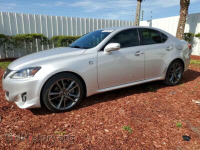 2012 Lexus IS 250, серебристый — VIN JTHBF5C24C5177190, Copart