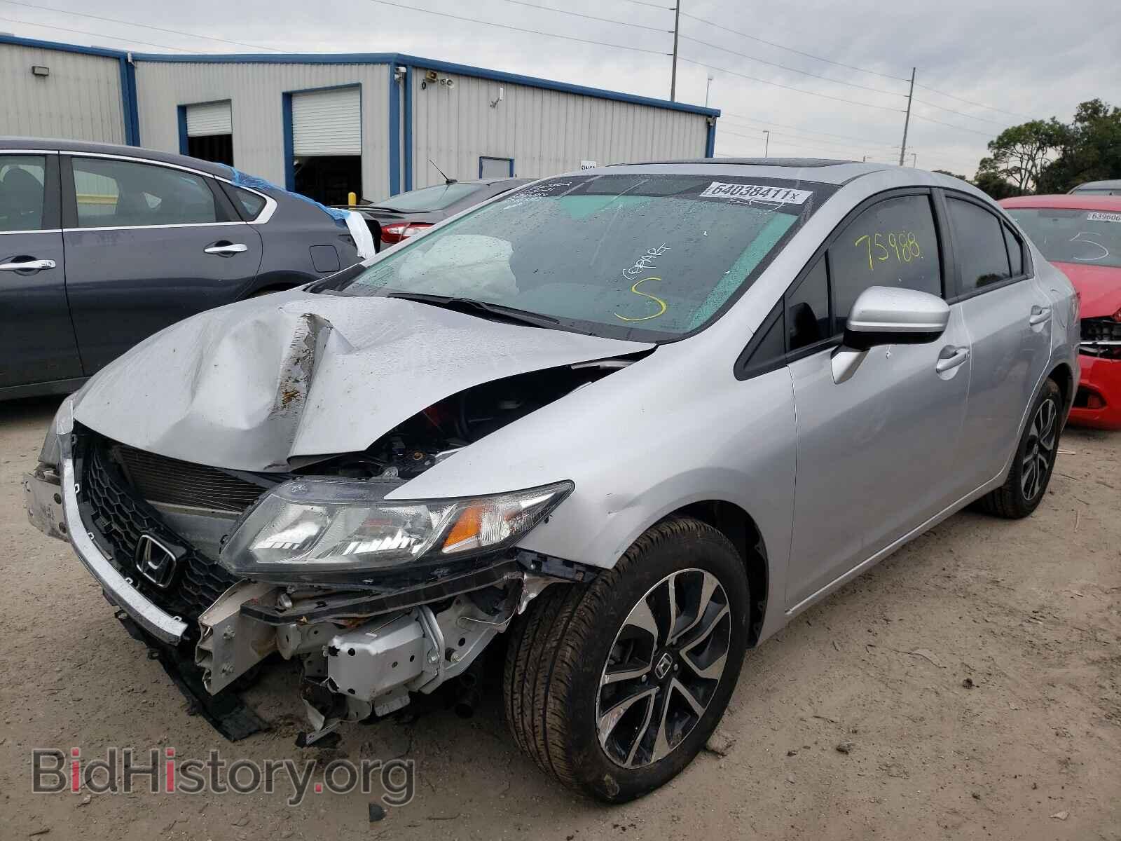 2015 HONDA CIVIC - VIN: 19XFB2F86FE059244 - Фото 2