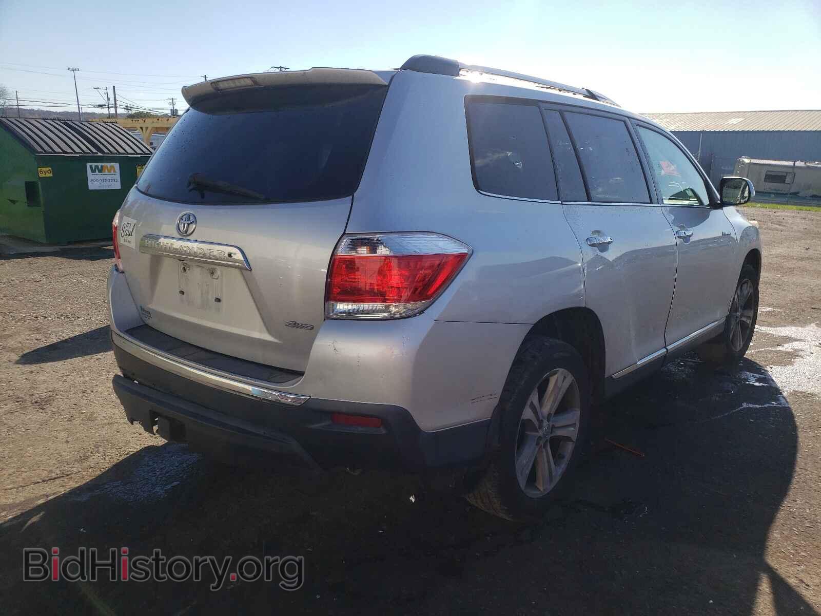 2012 TOYOTA HIGHLANDER - VIN: 5TDDK3EH0CS095527 - Фото 4