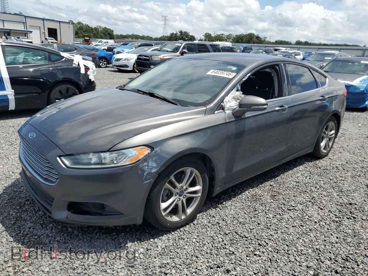 Photo 3FA6P0LU2GR204013 - FORD FUSION 2016