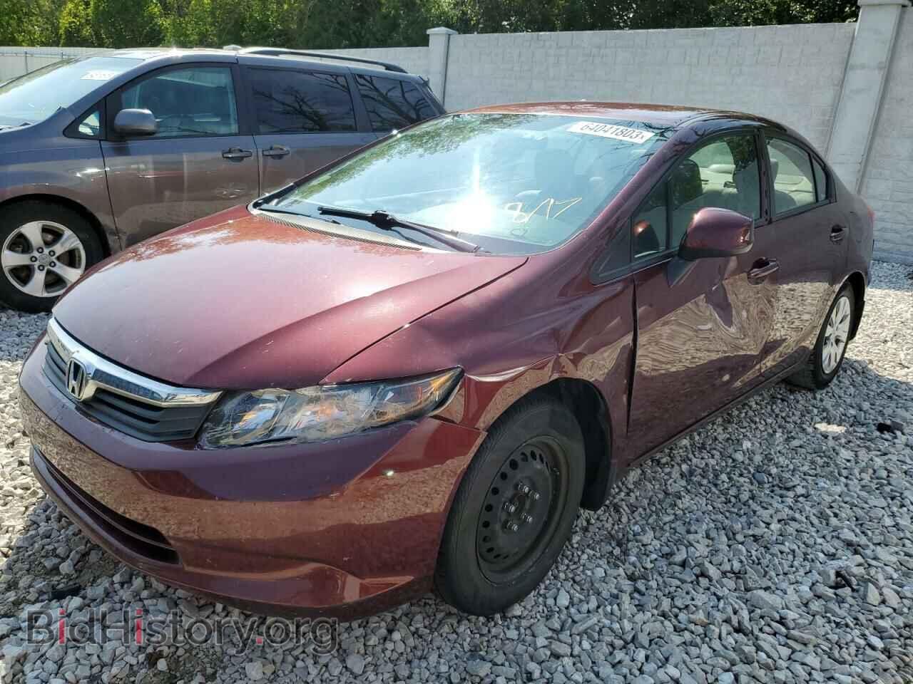 Фотография 2HGFB2F56CH558553 - HONDA CIVIC 2012