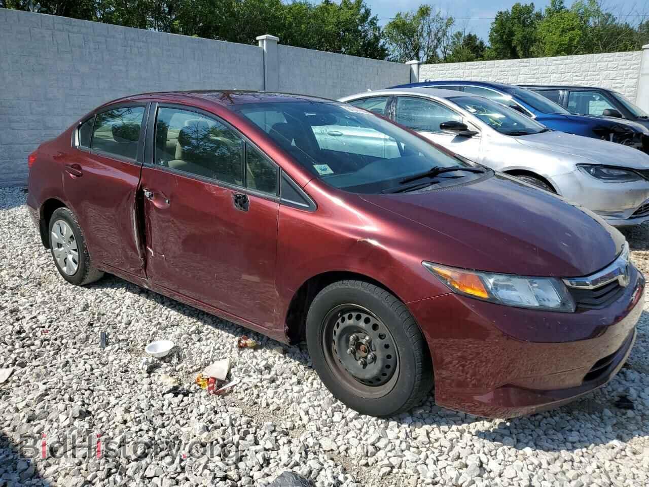 2012 HONDA CIVIC - VIN: 2HGFB2F56CH558553 - Фото 4