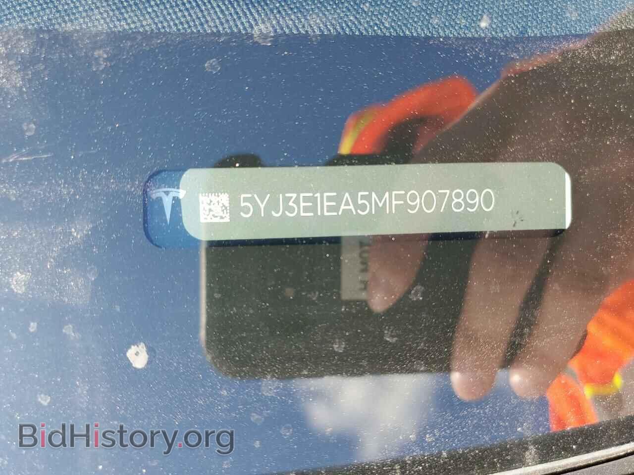 2021 TESLA MODEL 3 - VIN: 5YJ3E1EA5MF907890 - Photo 10