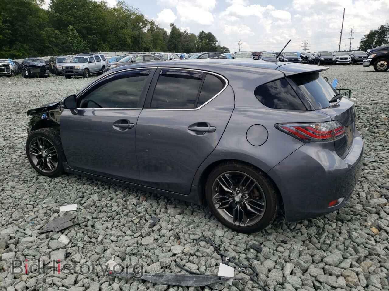 2012 LEXUS CT 200 - VIN: JTHKD5BHXC2048495 - Фото 2