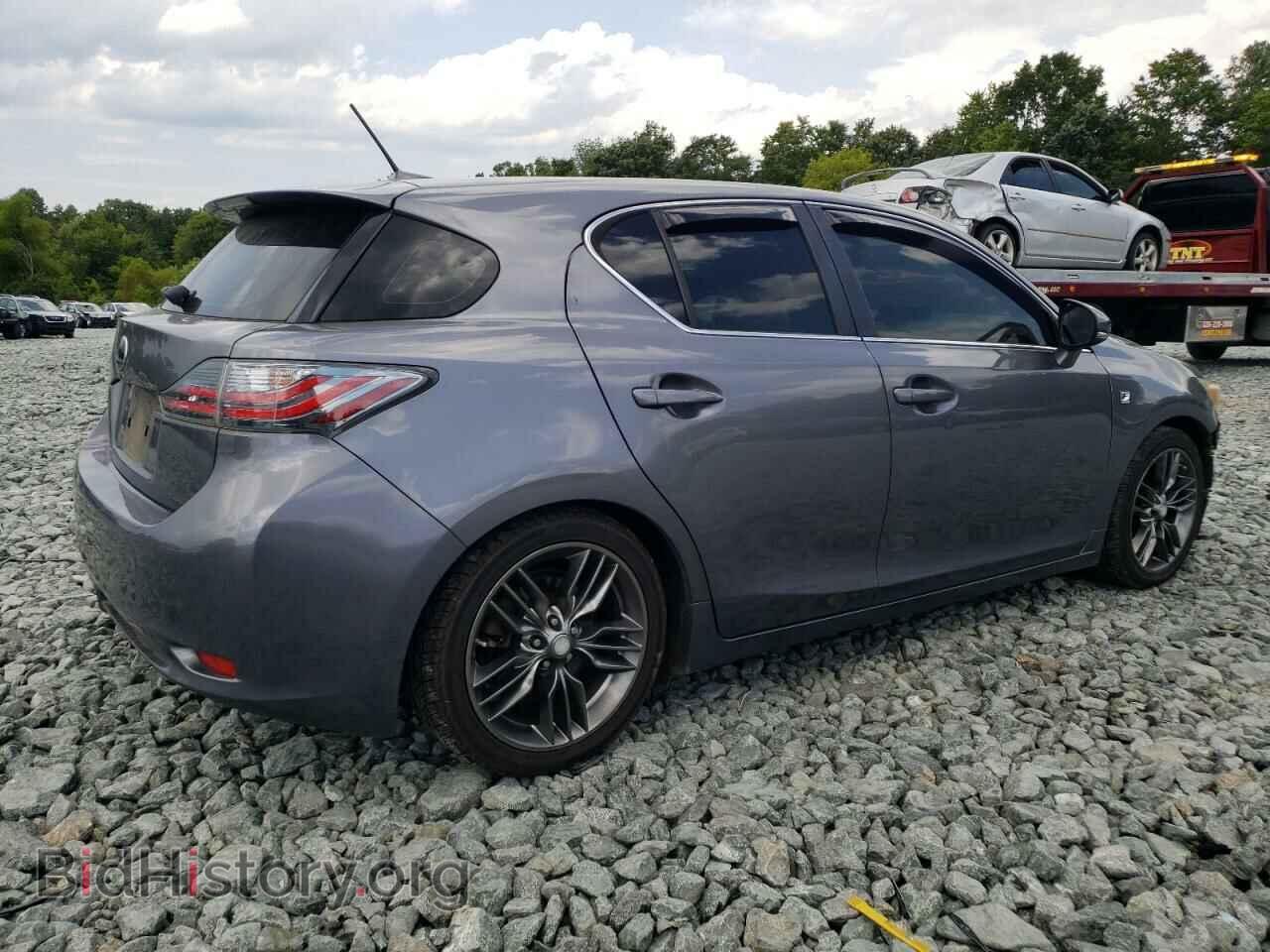 2012 LEXUS CT 200 - VIN: JTHKD5BHXC2048495 - Фото 3