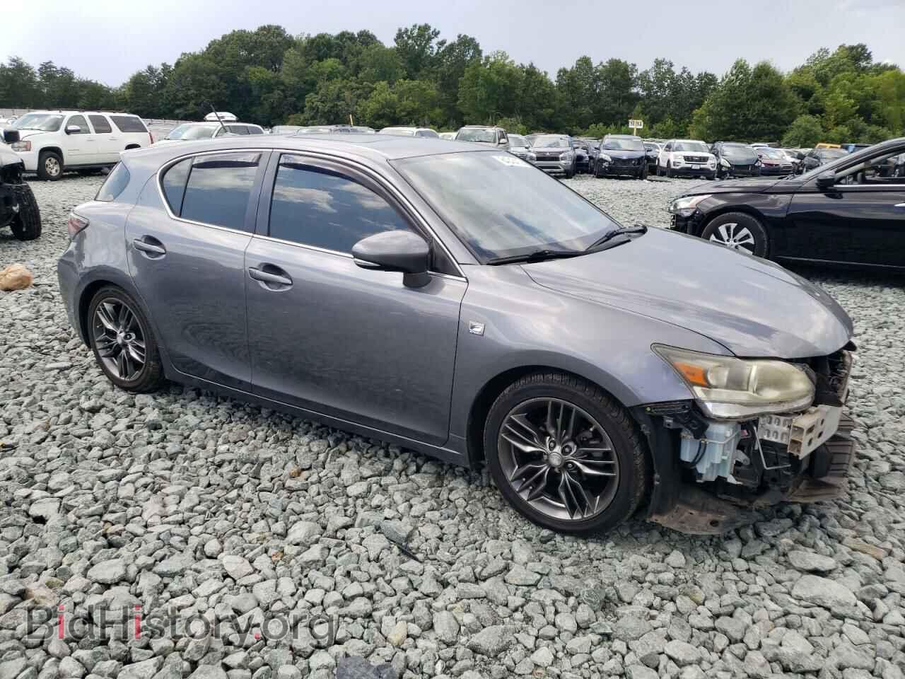 2012 LEXUS CT 200 - VIN: JTHKD5BHXC2048495 - Фото 4