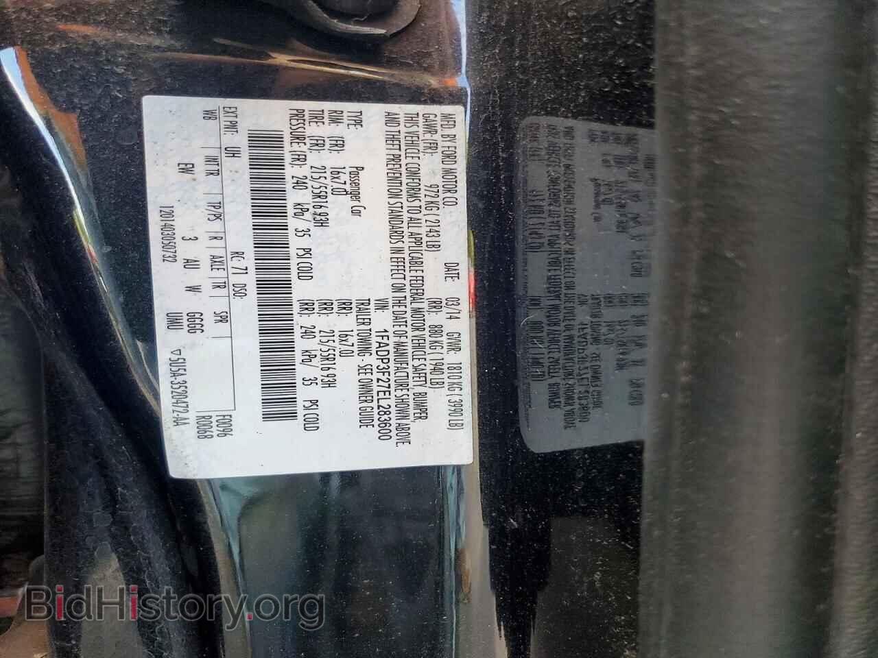 2014 FORD FOCUS - VIN: 1FADP3F27EL283600 - Photo 12