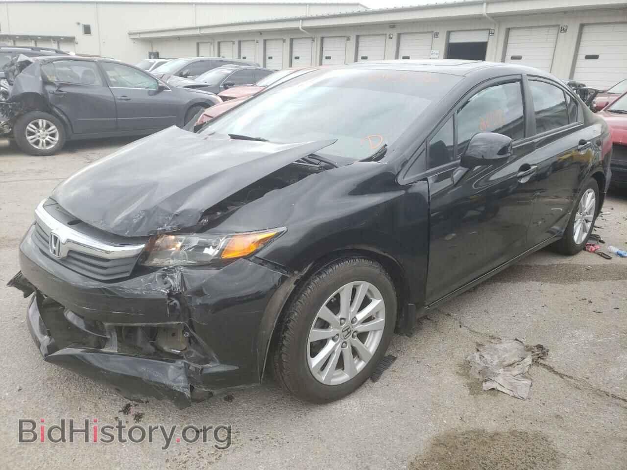 2012 HONDA CIVIC - VIN: 2HGFB2F90CH555683 - Photo 2