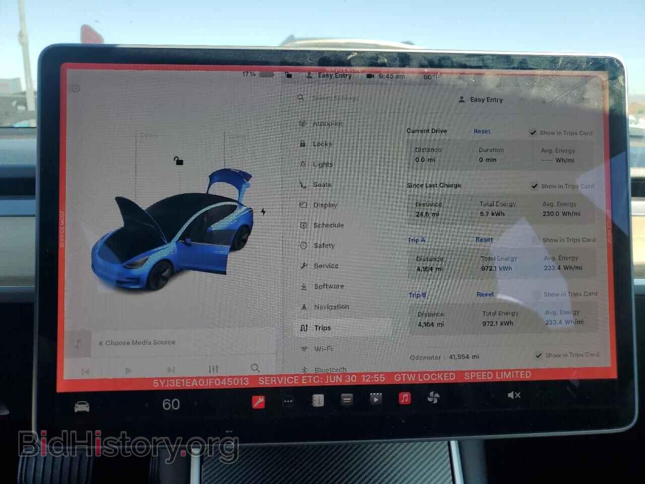 2018 TESLA MODEL 3 - VIN: 5YJ3E1EA0JF045013 - Фото 9