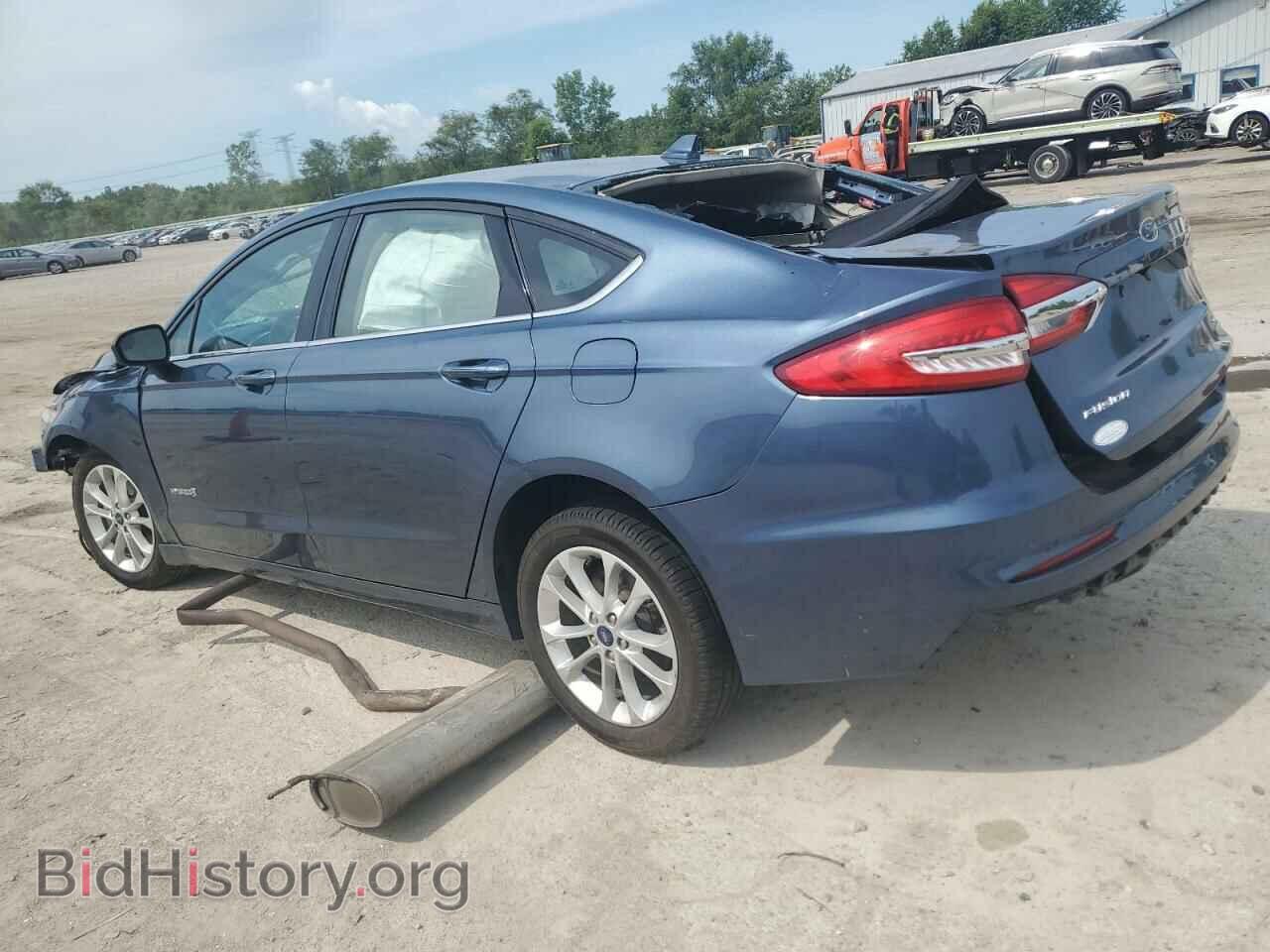 2019 FORD FUSION - VIN: 3FA6P0LU7KR145095 - Фото 2