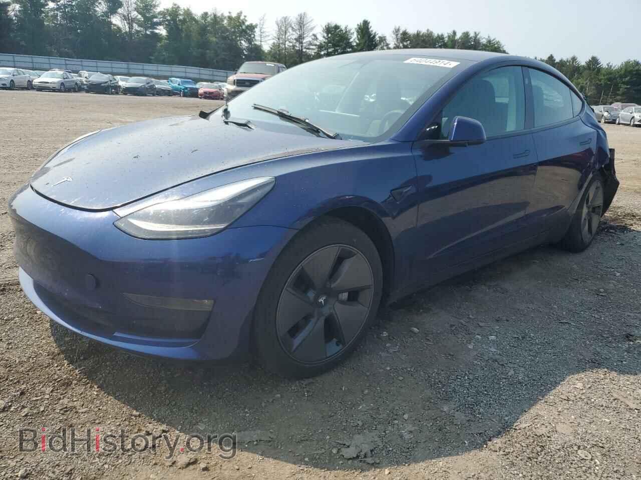 Photo 5YJ3E1EB4MF088167 - TESLA MODEL 3 2021