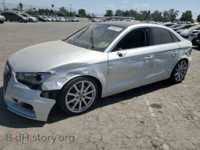 2015 Audi A3 Premium, silver — VIN WAUACGFF8F1003857, Copart
