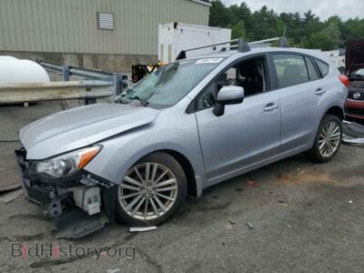 2012 Subaru IMPREZA Premium, серебристый — VIN JF1GPAD65CH235505, Copart