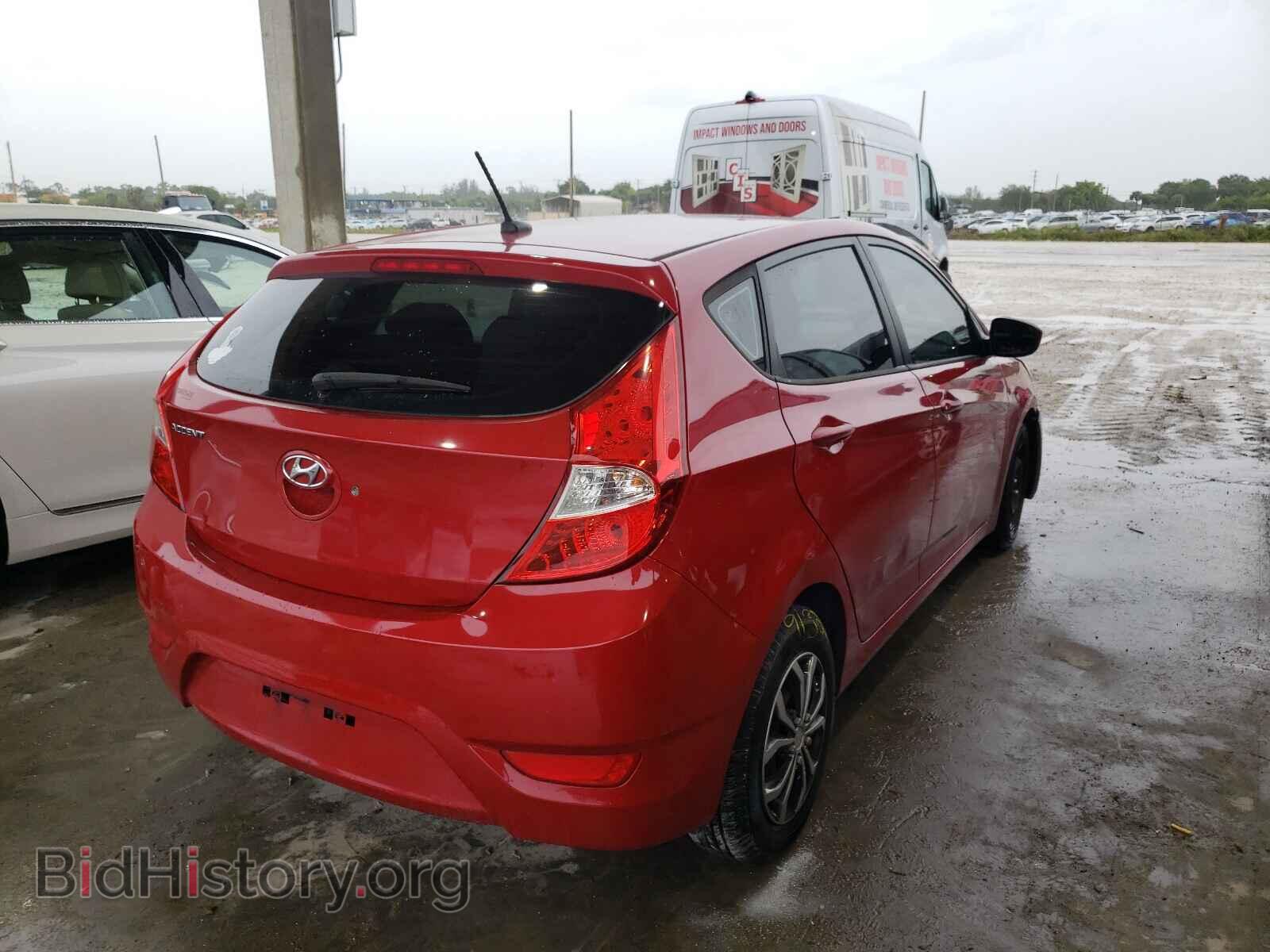 2013 HYUNDAI ACCENT - VIN: KMHCT5AE0DU088604 - Фото 4