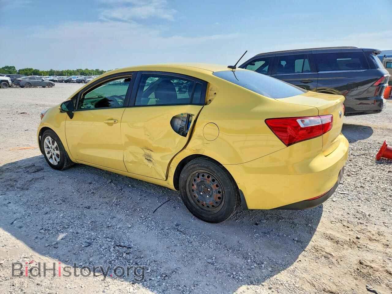 2016 KIA RIO - VIN: KNADM4A35G6666703 - Фото 2