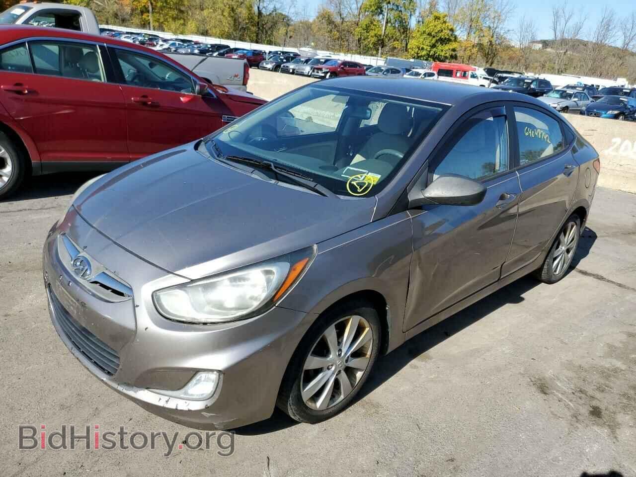 2013 HYUNDAI ACCENT - VIN: KMHCU4AE2DU578792 - Фото 2