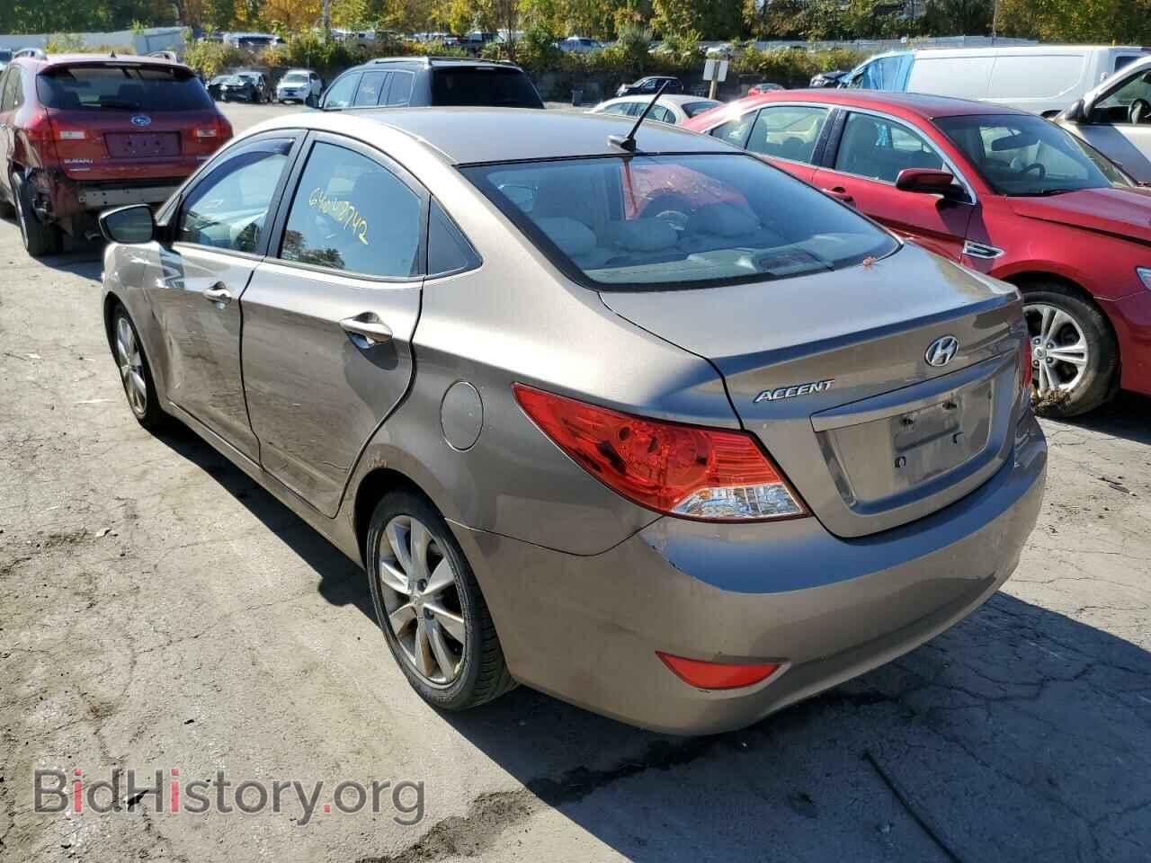 2013 HYUNDAI ACCENT - VIN: KMHCU4AE2DU578792 - Фото 3