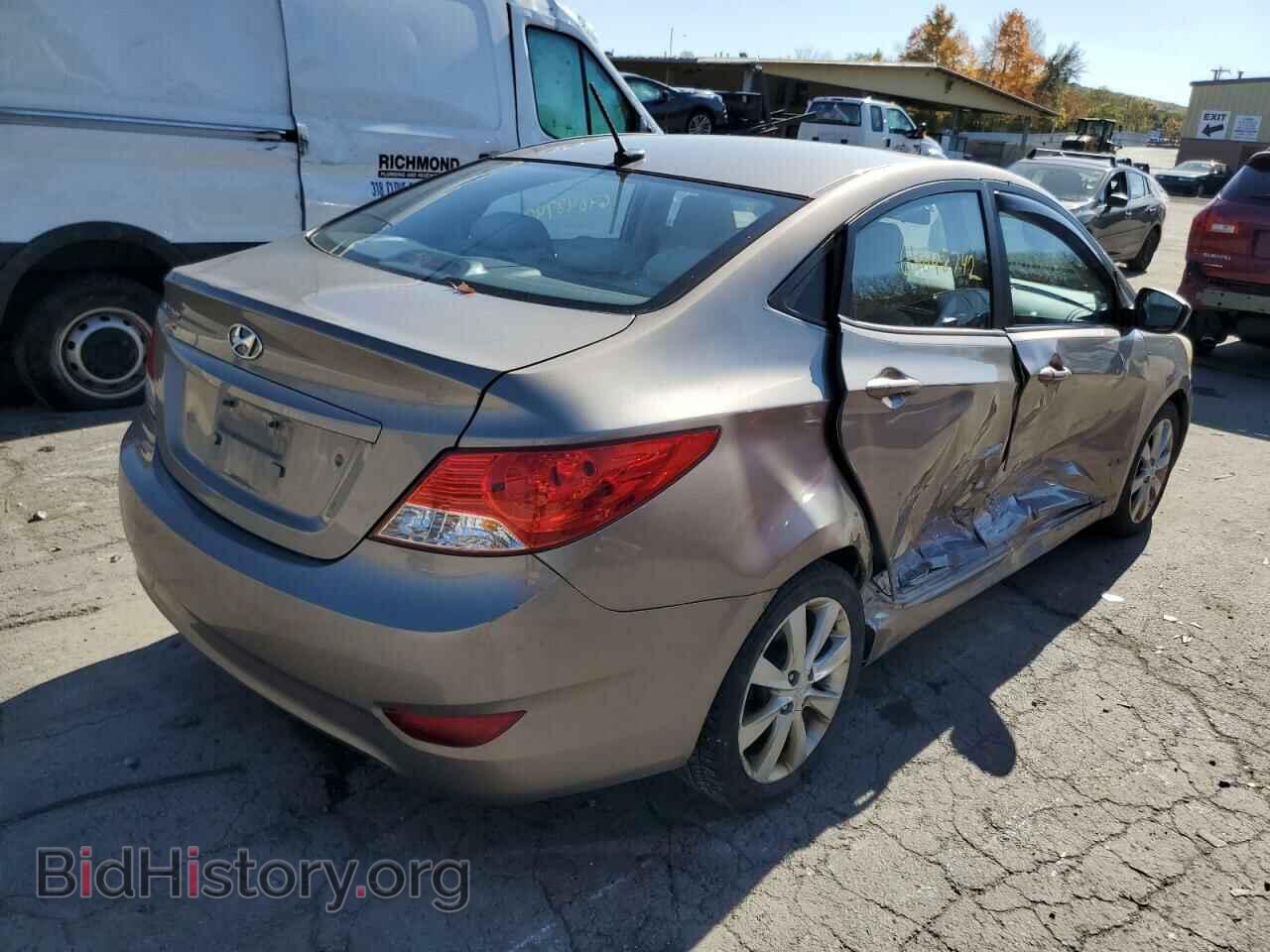 2013 HYUNDAI ACCENT - VIN: KMHCU4AE2DU578792 - Фото 4