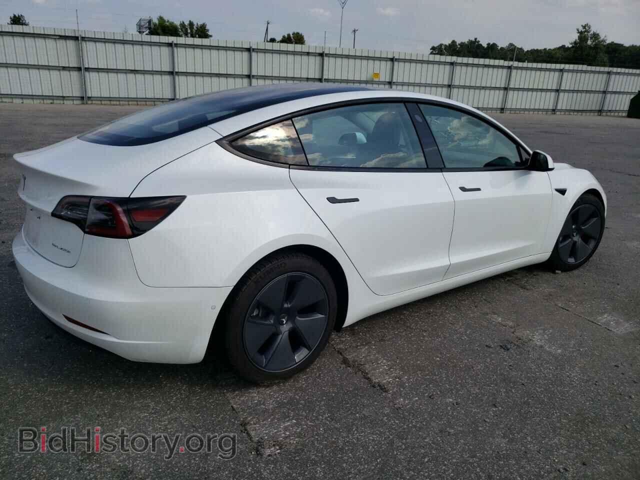 2022 TESLA MODEL 3 - VIN: 5YJ3E1EB0NF107959 - Фото 3