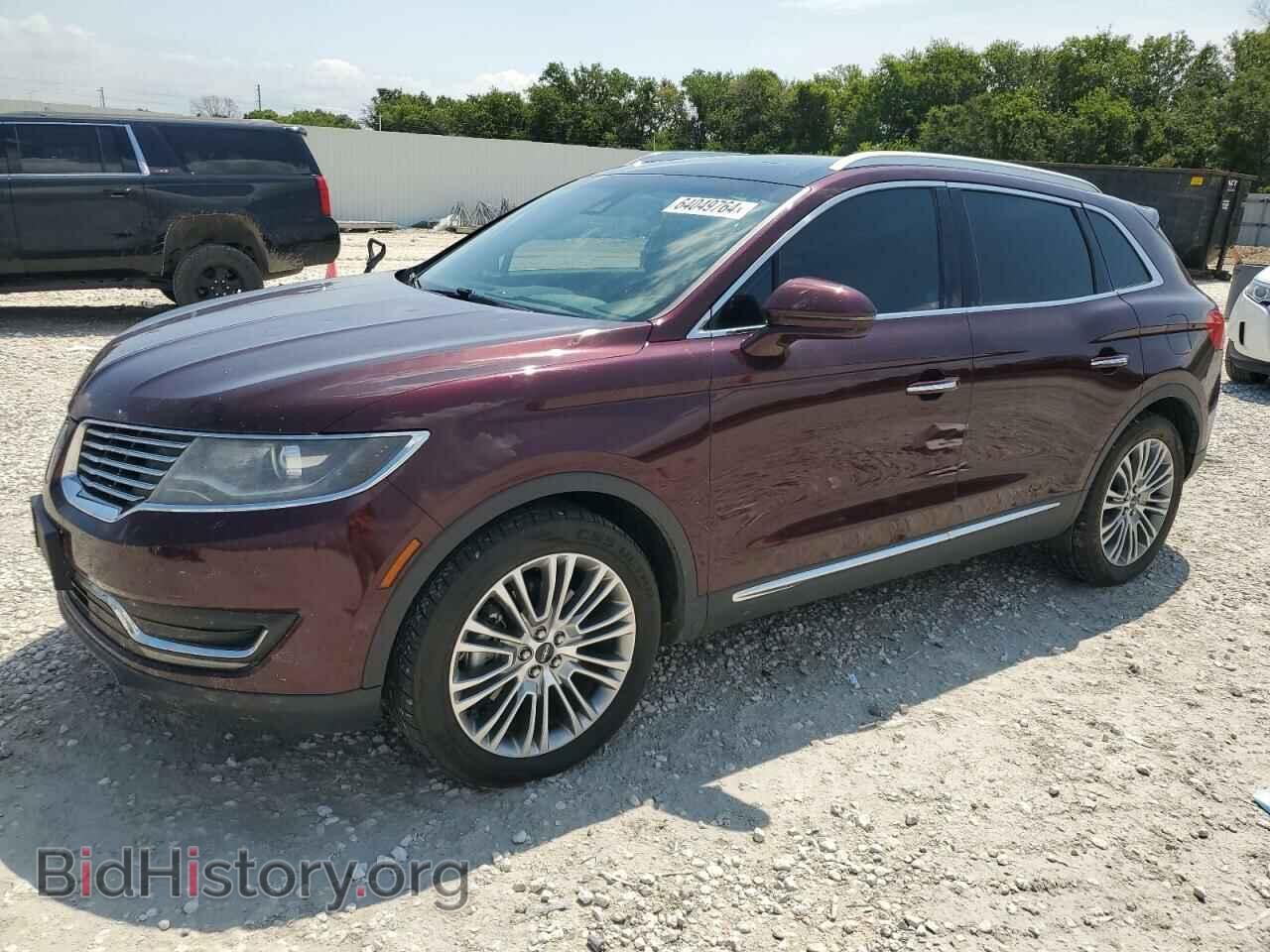 Фотография 2LMPJ6LR4JBL23217 - LINCOLN MKX 2018