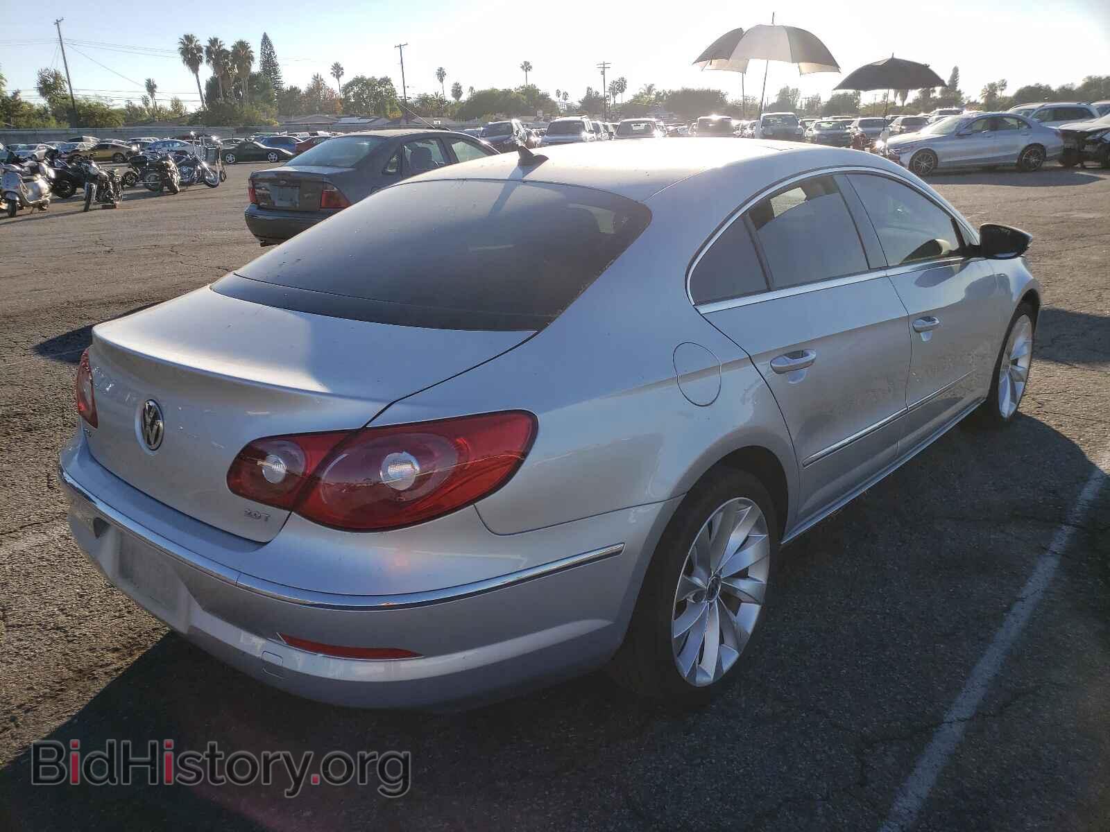 2012 VOLKSWAGEN CC - VIN: WVWHP7AN2CE537364 - Фото 4