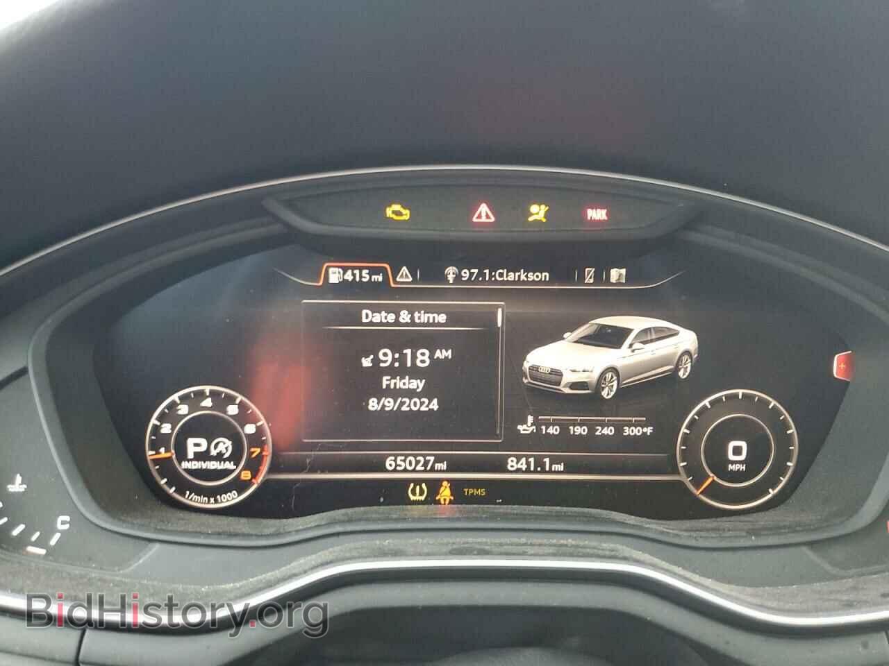 2019 AUDI A5 - VIN: WAUENCF51KA037757 - Фото 9